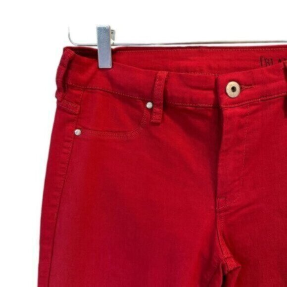 BLANKNYC | Women's Red Zipper Closure Stretch Jeans Size 30 - Picture 2 of 9